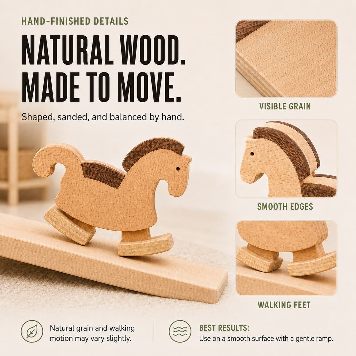 Wooden Horse Ramp Walker