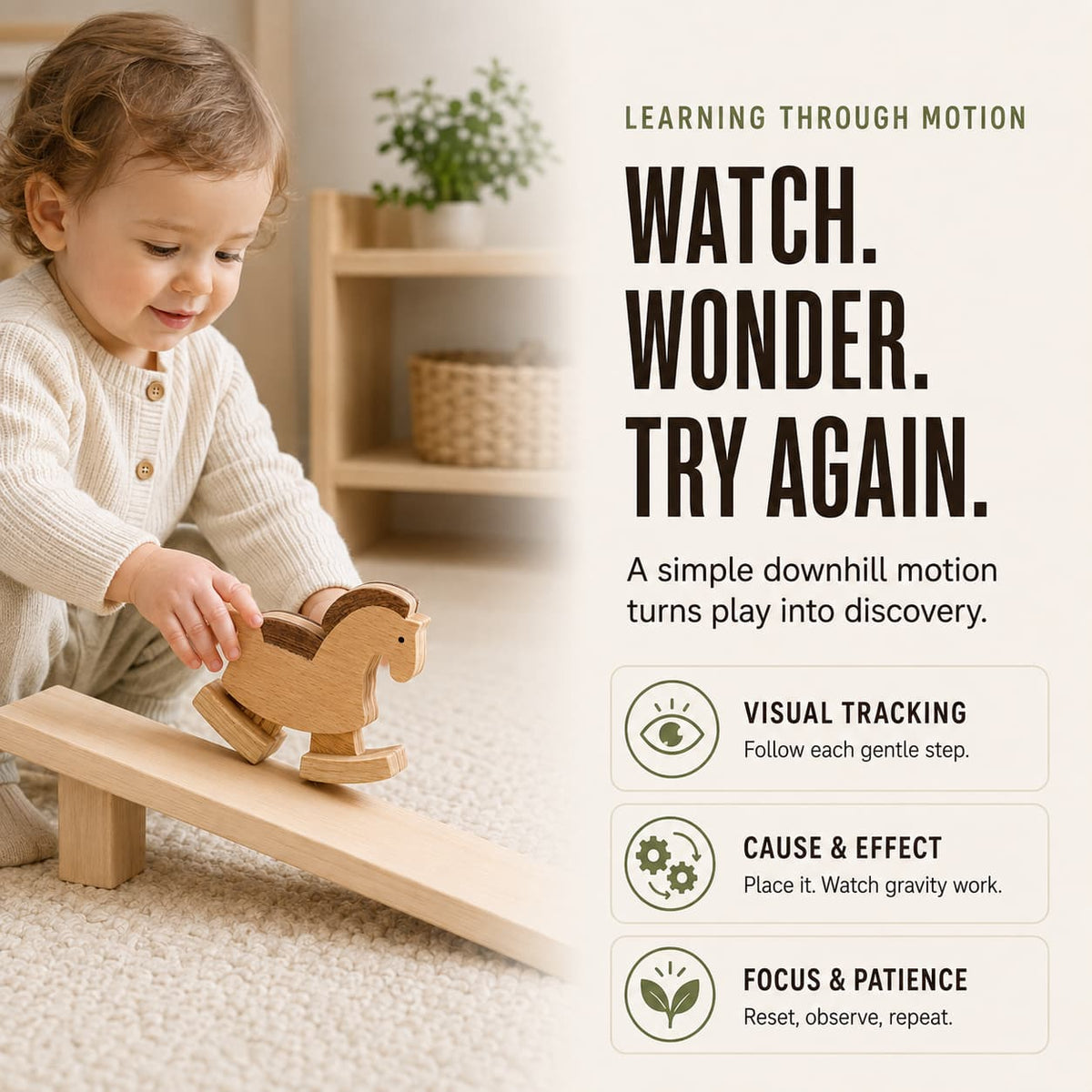 Wooden Horse Ramp Walker