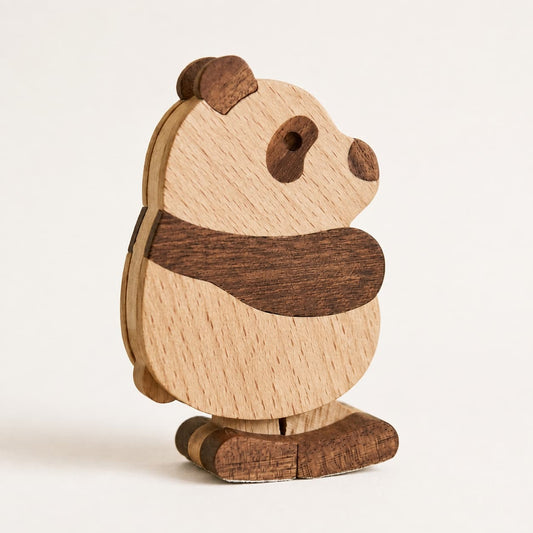 Wooden Panda Ramp Walker