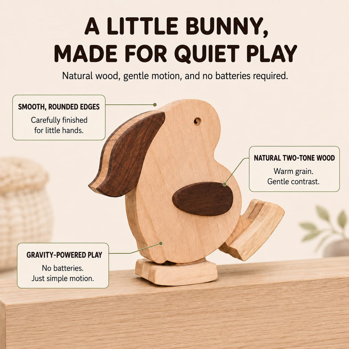 Wooden Rabbit Ramp Walker