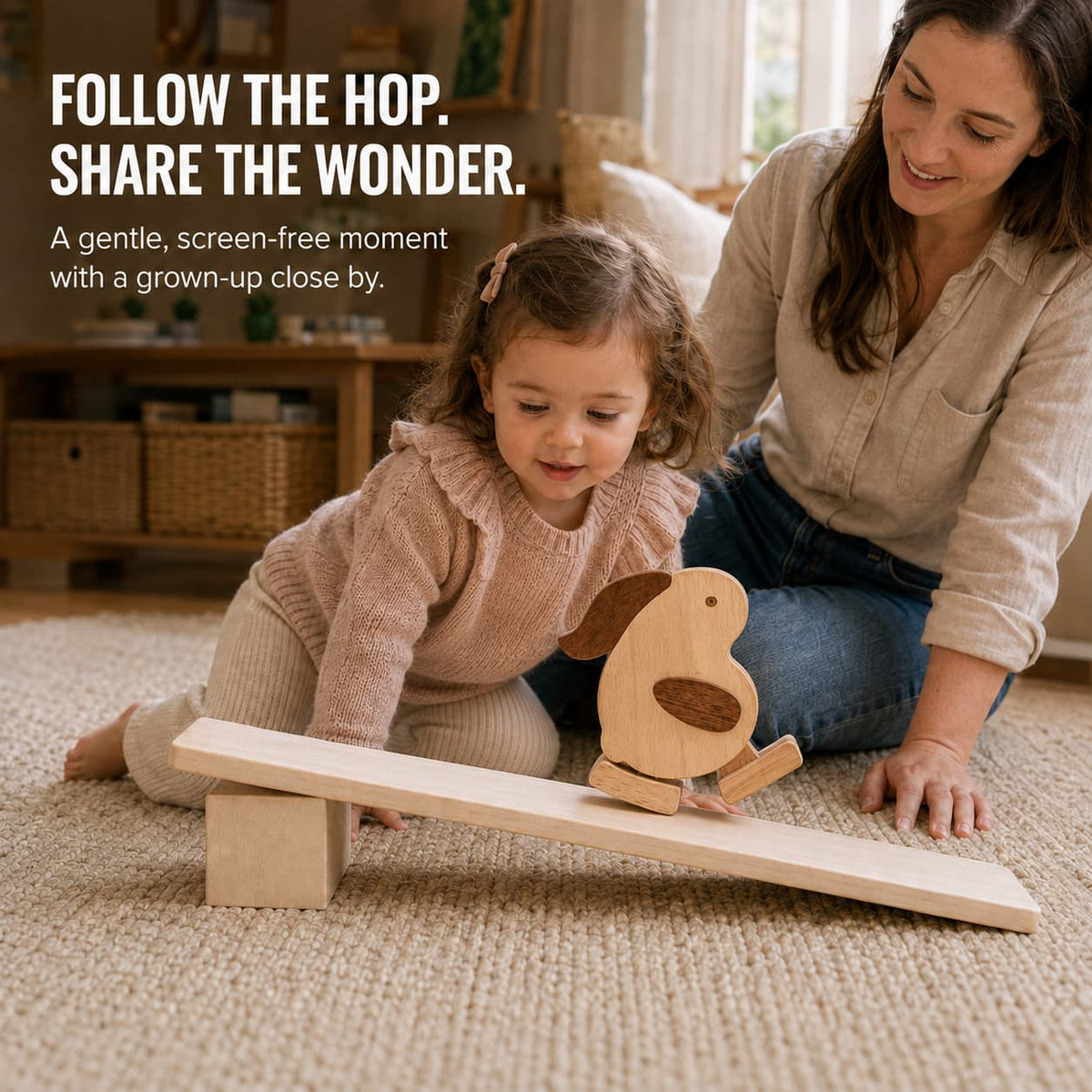 Wooden Rabbit Ramp Walker