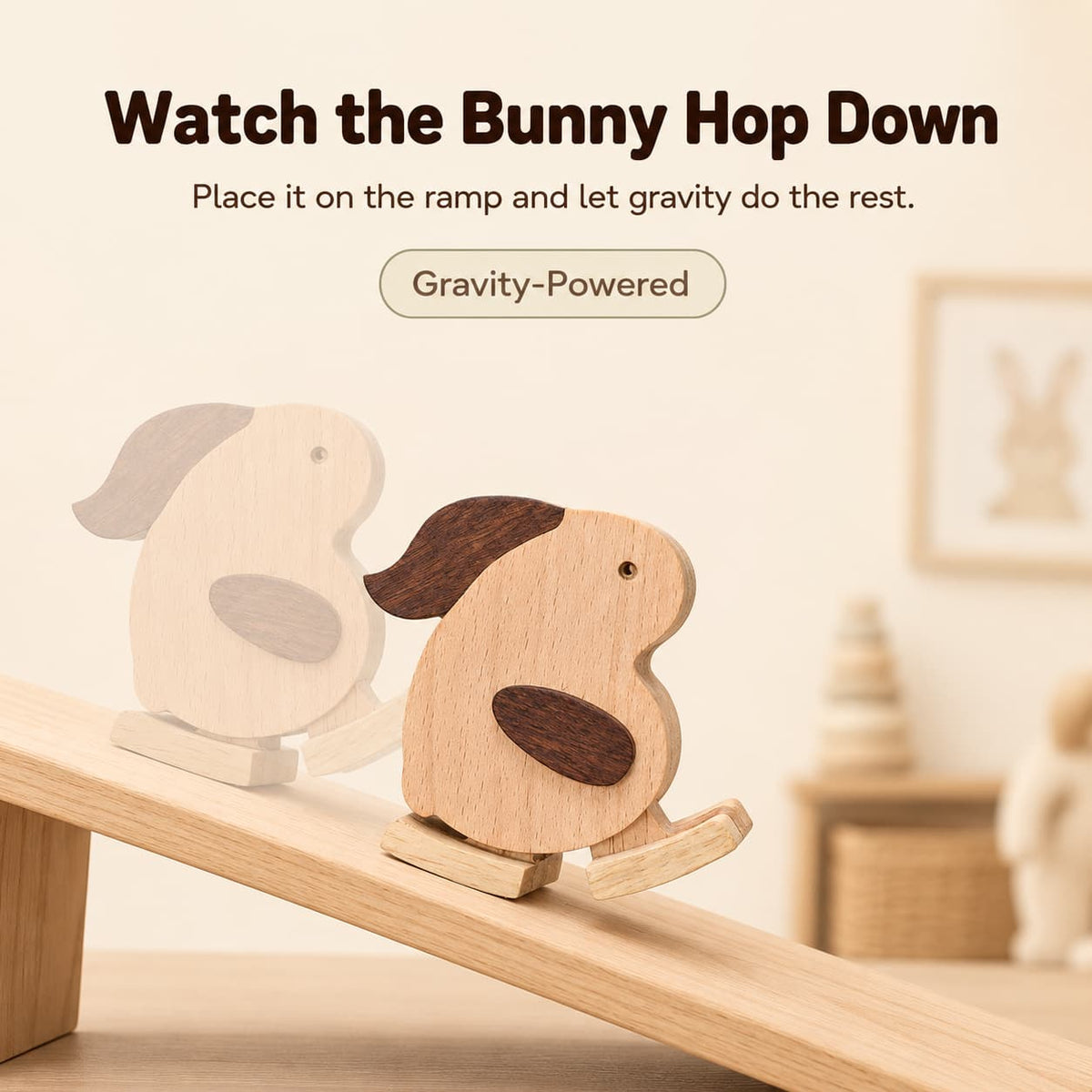 Wooden Rabbit Ramp Walker