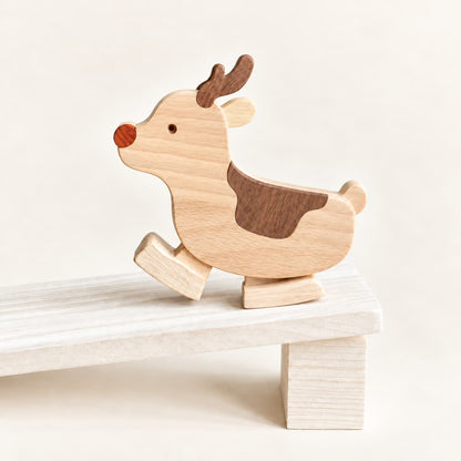 Wooden Reindeer Ramp Walker
