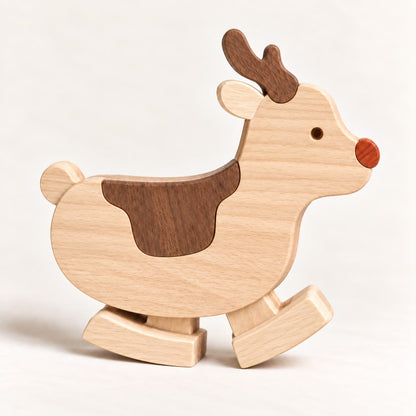 Wooden Reindeer Ramp Walker