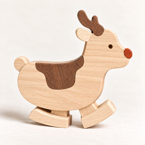 Wooden Reindeer Ramp Walker